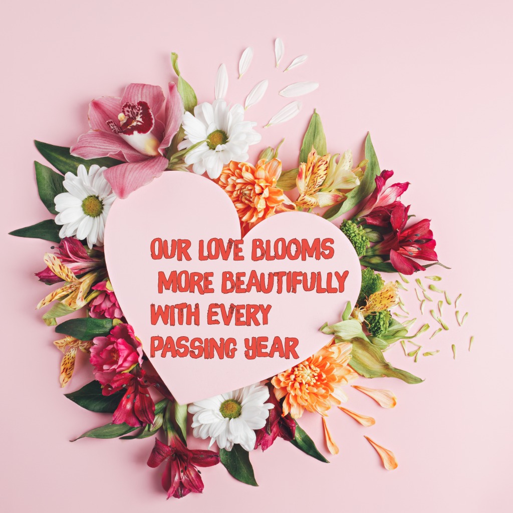 Luxury bouquet featuring roses, lilies, and flowers | Romantic Anniversary Greeting Images  2026 quotes and wishes