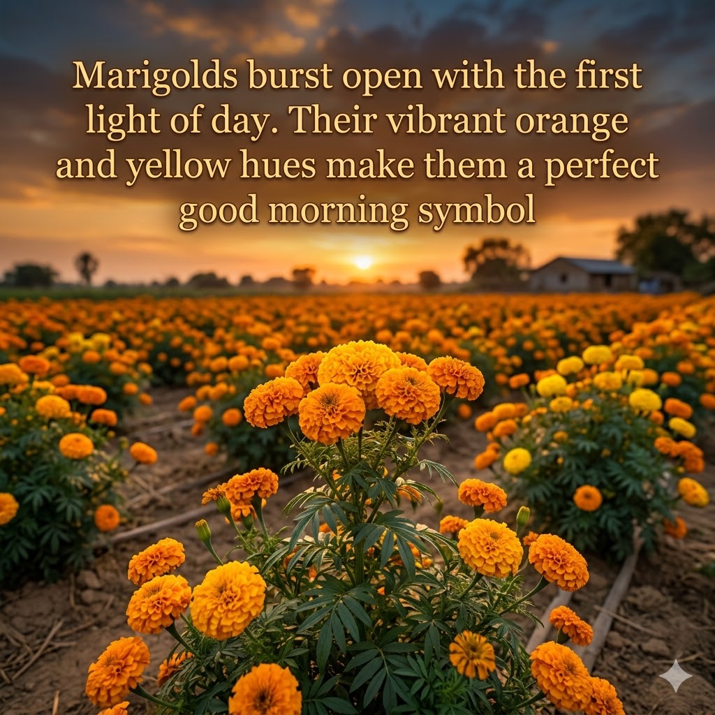 Hello! says Marigold with message