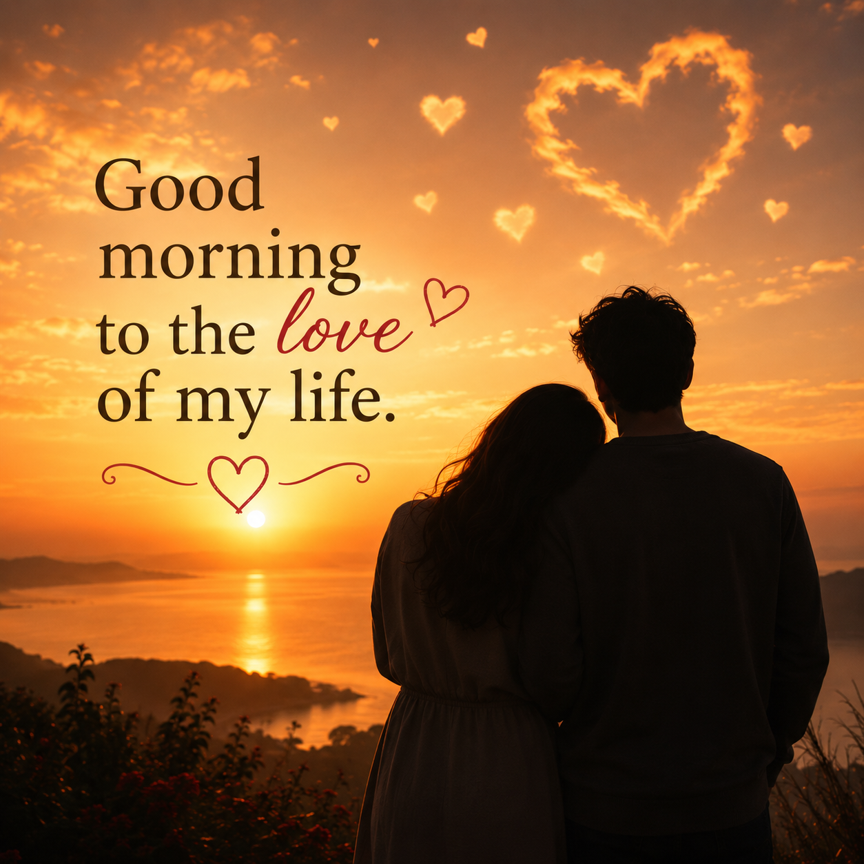 Forever My Love | Good Morning Images Between Couples quotes and wishes