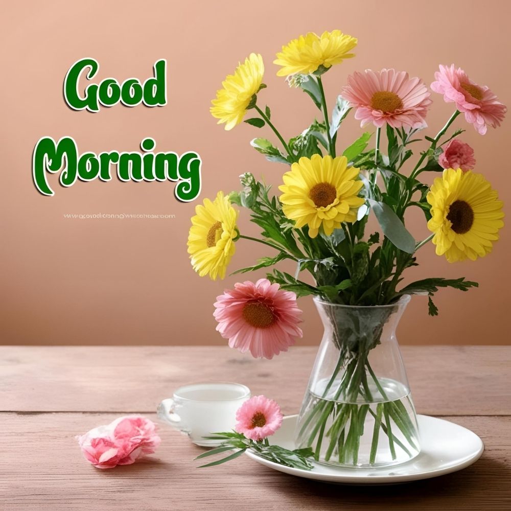 Good Morning Images With Flowers | Good Morning Images With Flowers quotes and wishes