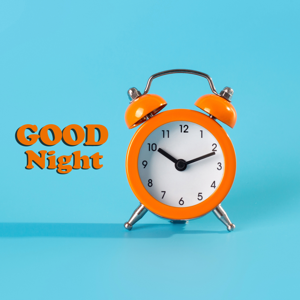 Good Night Images With Clock | Good Night Images quotes and wishes