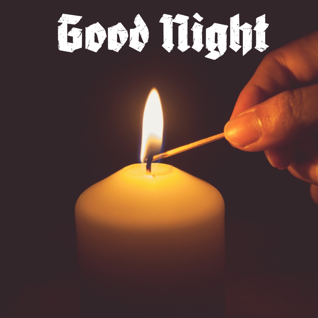 Candle Light — Warmth Before Sleep | Good Night Images 2026 quotes and wishes