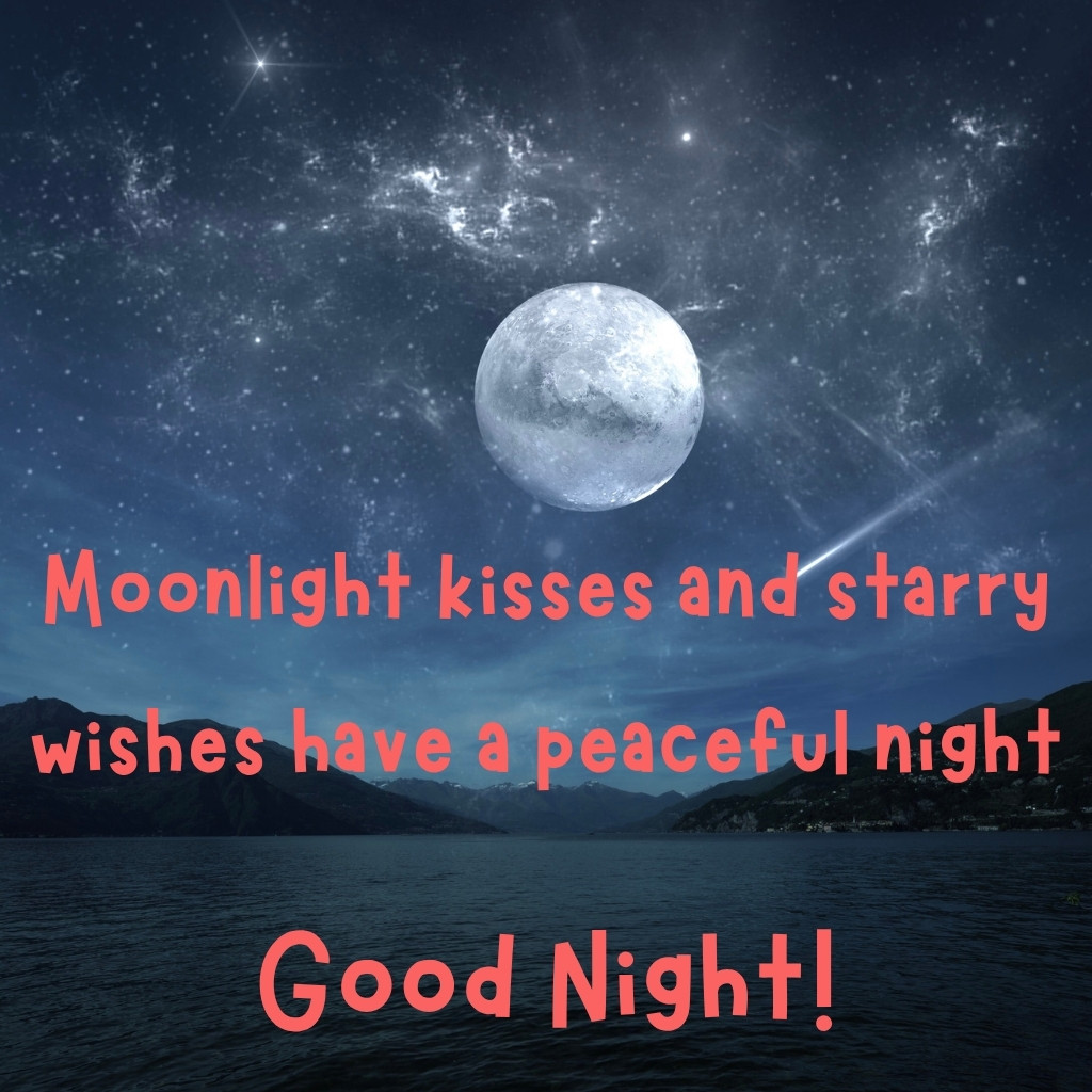 Good Night Images With Moon 13 | Good Night Images With Moon quotes and wishes