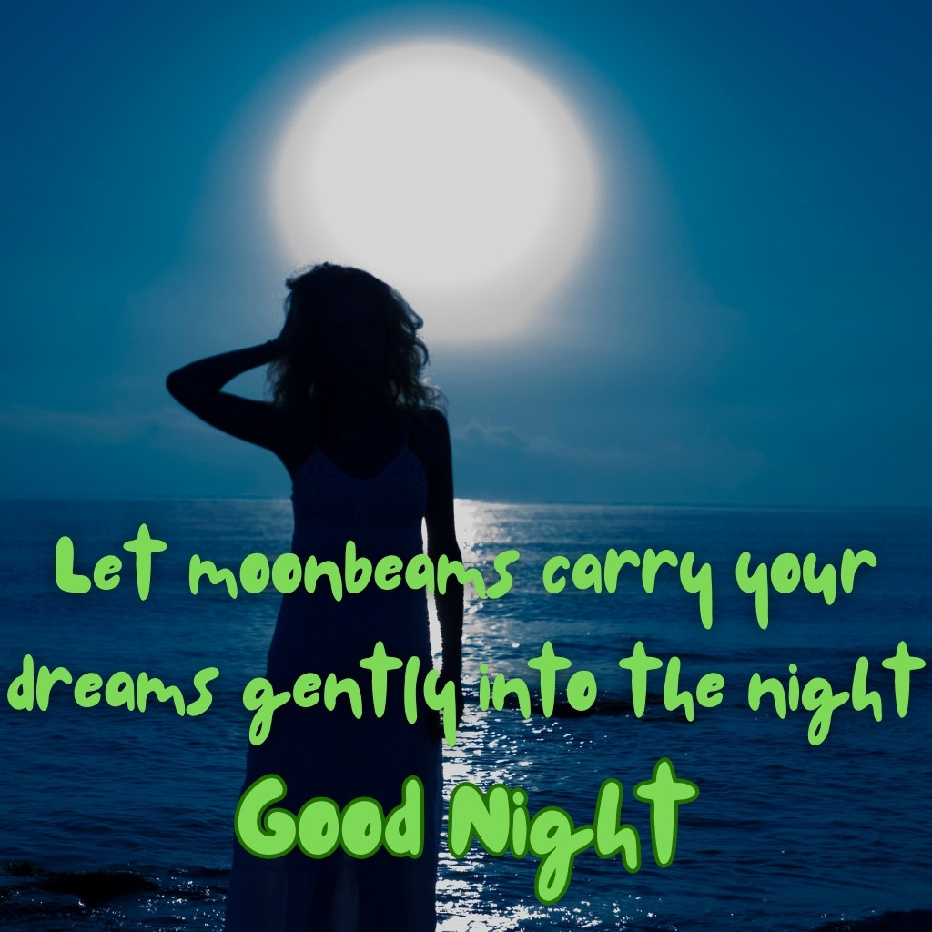 Good Night Images With Moon 07 | Good Night Images With Moon quotes and wishes