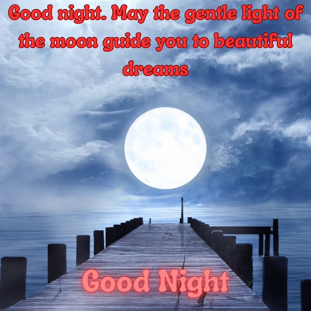 Good Night Images With Moon 10 | Good Night Images With Moon quotes and wishes