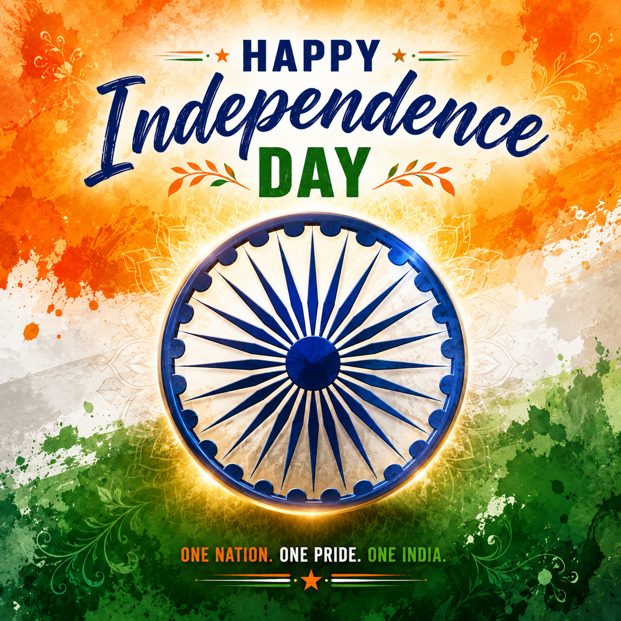 Let the Ashoka Chakra Inspire Us