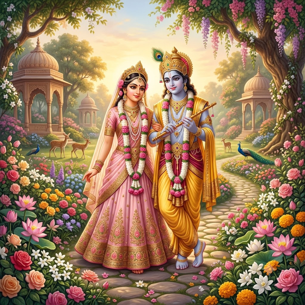 May Radha Krishna Bless Your Love | Happy Krishna Janmashtami Images quotes and wishes