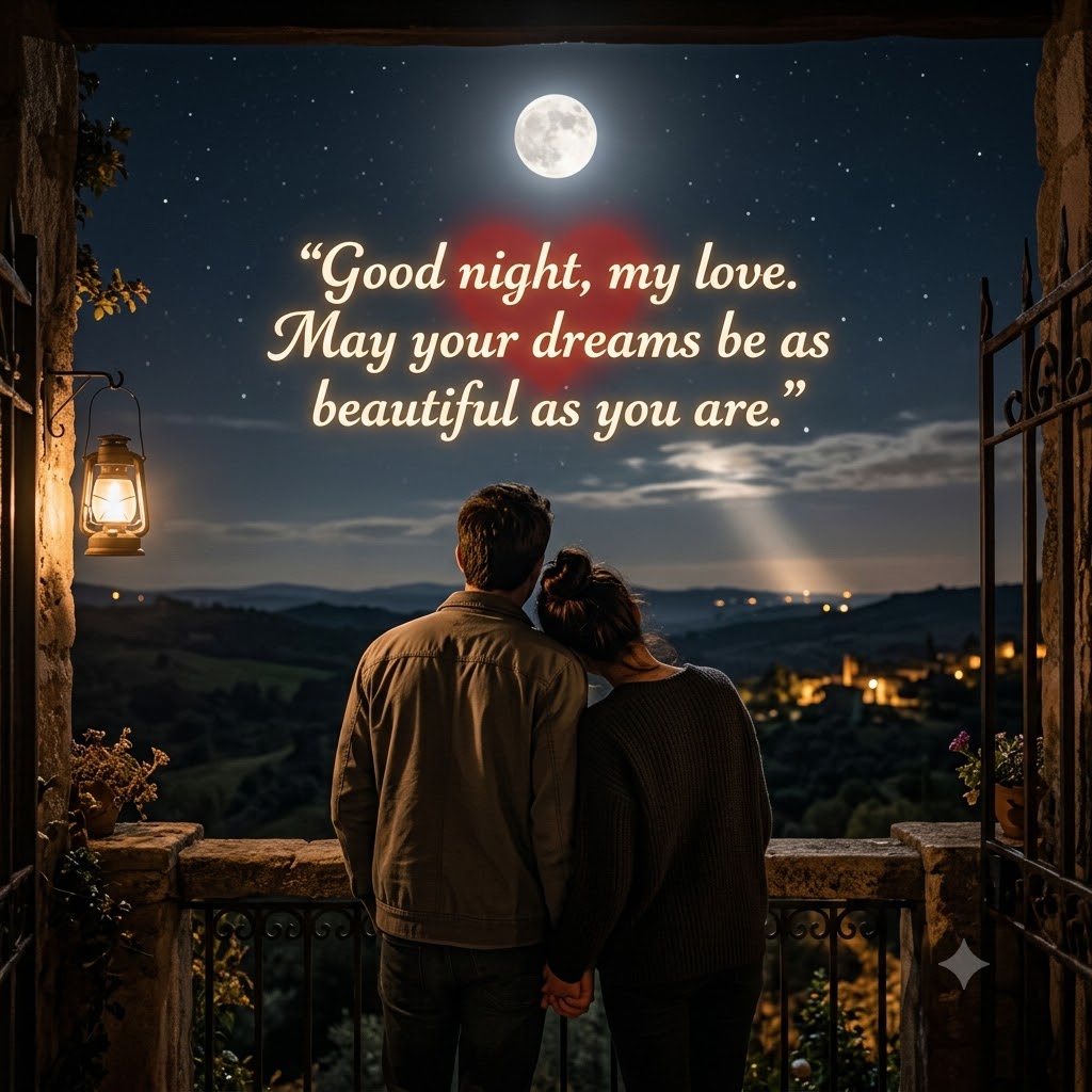 Moonlit Good Night Couple