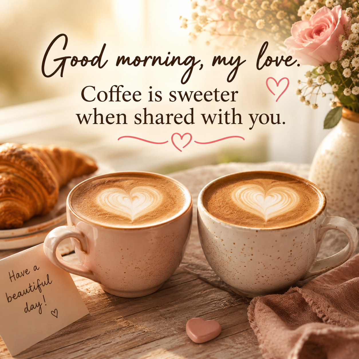 Morning Coffee For Two