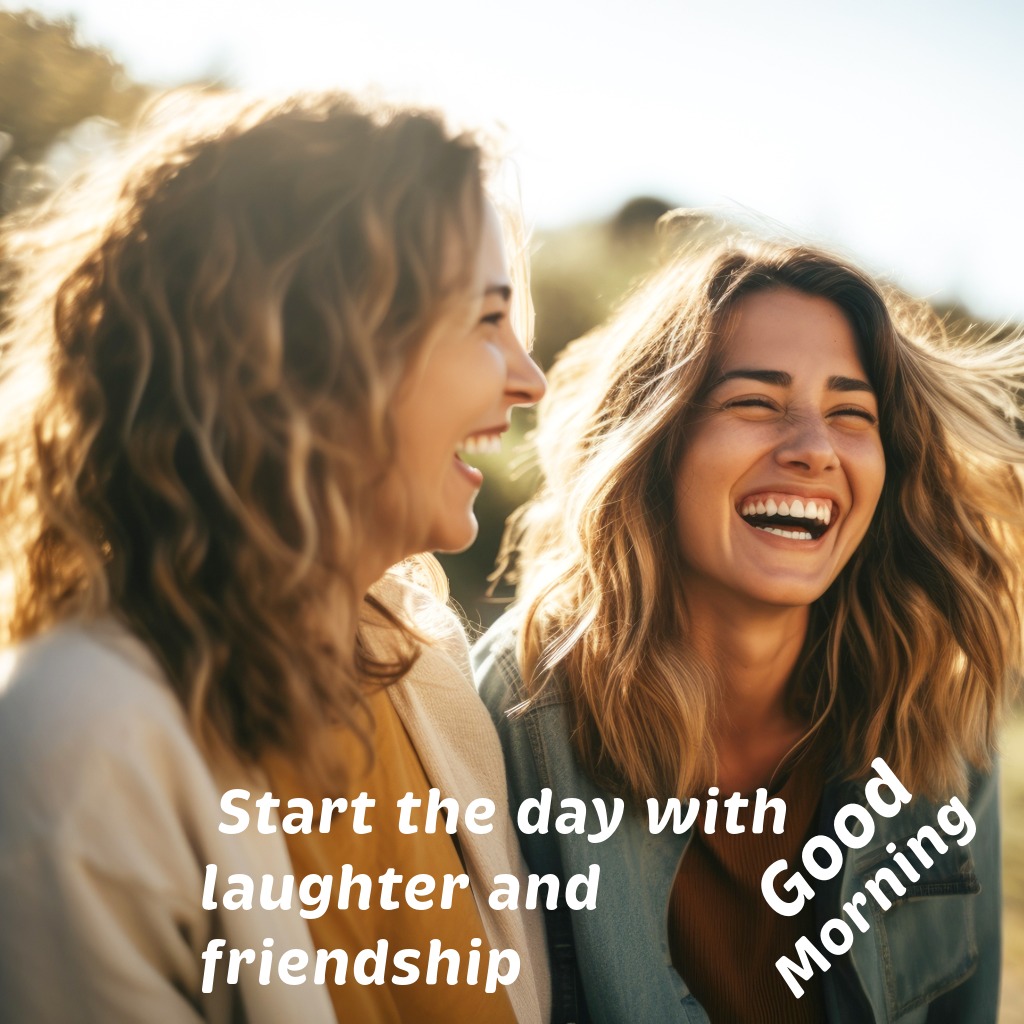 Morning Friendship Laughter | Good Morning Friendship Images quotes and wishes