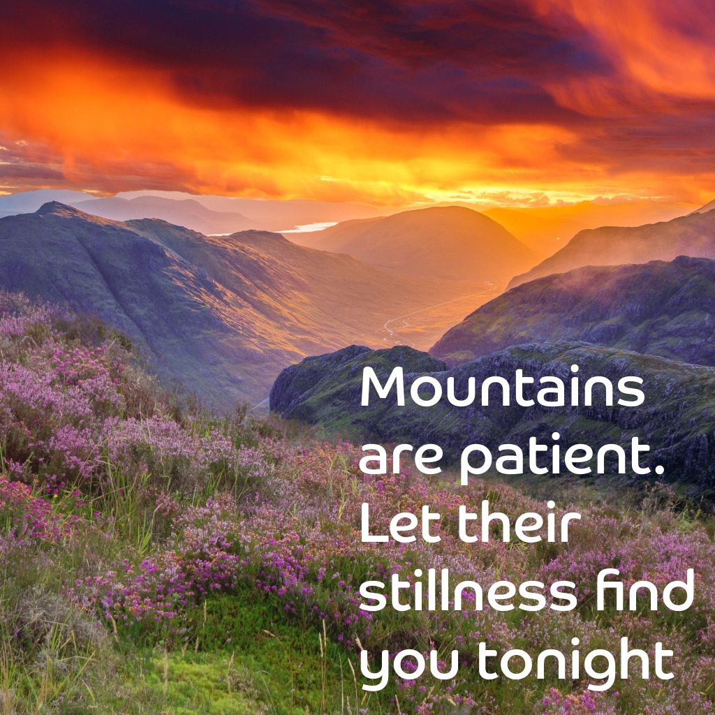 Mountain Valley Dusk Night | Good Night Images 2026 quotes and wishes